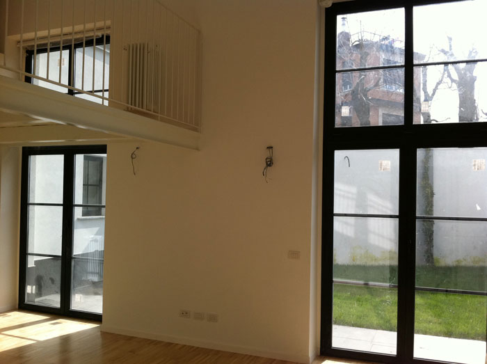Riqualificazione palazzina via Mercantini Milano