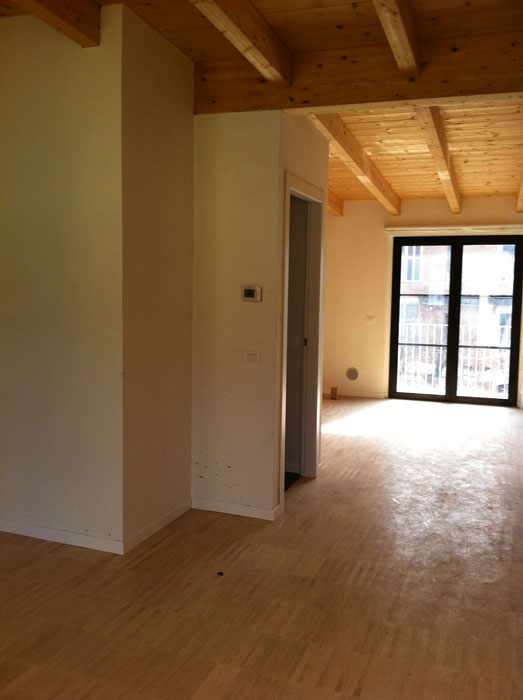 Riqualificazione palazzina via Mercantini Milano