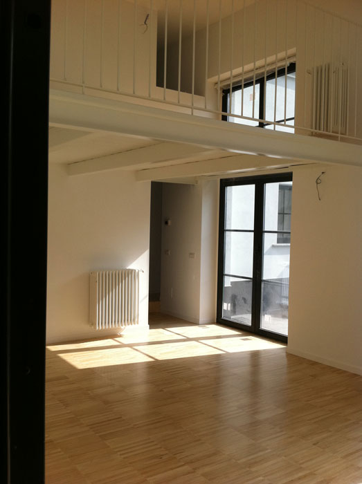Riqualificazione palazzina via Mercantini Milano